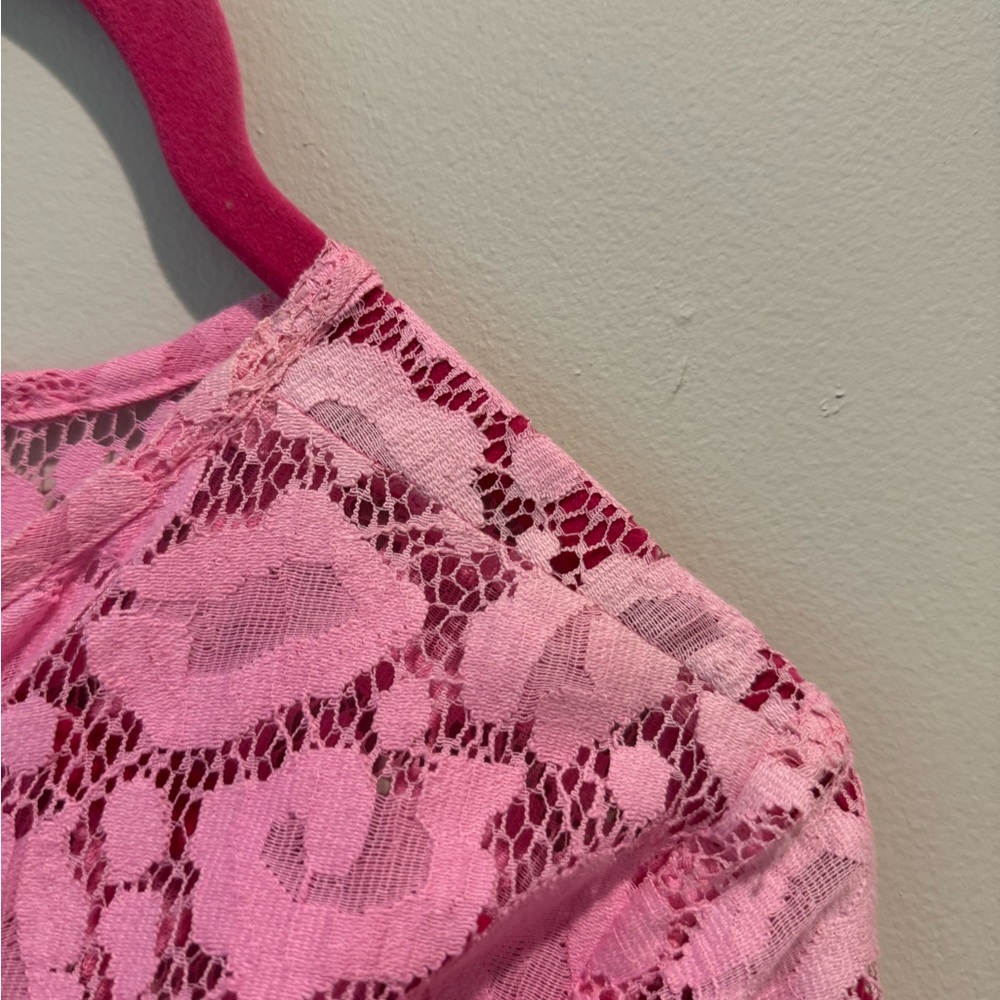 Moschino Cheap and Chic Sweetheart Animal Pattern Barbie Pink Pencil Dress Sz 2 - Picture 5 of 8